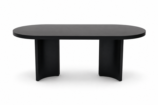 D821-25(3) - DINING TABLE - BLR WH