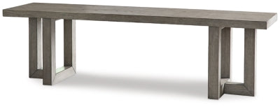 D970-09(1) - DINING BENCH - BLR WH