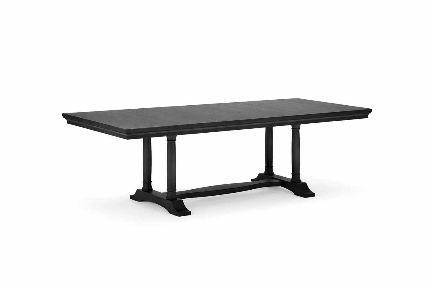 D971-45 - DINING TABLE - BLR WH