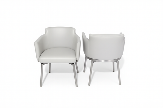 DC-406(5) - DINING CHAIR - BLR WH