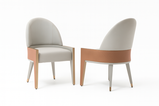DSB-002(4) - DINING CHAIR - BLR WH