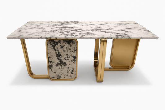 DT-02 - DINING TABLE - BLR WH
