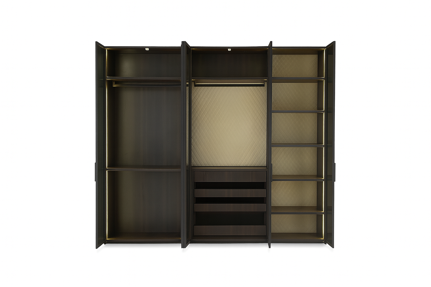 DAS-28 - WARDROBE+DRESSER MIRROR - HYD DASH(BESPOKE)