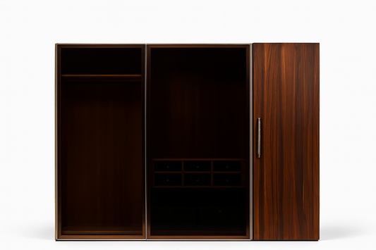 GLASS AND FOLDABLE - WARDROBE - NAR DASH(BESPOKE)