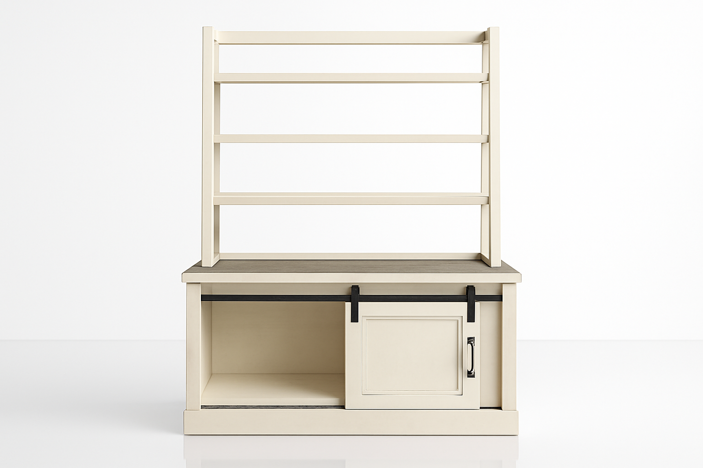 H642-40+49 - OFFICE DESK HUTCH - MDP
