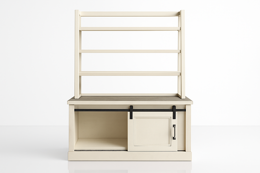 H642-40+49 - OFFICE DESK HUTCH - MDP