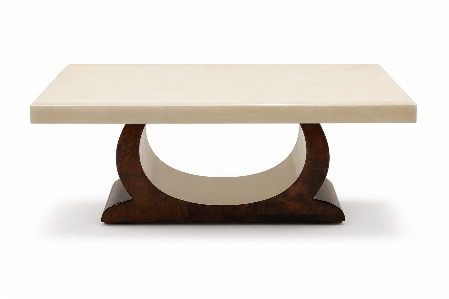 HALFMOON - CENTER TABLE - BLR WH