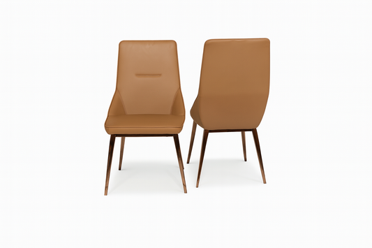 HN59(2) - DINING CHAIR - BLR WH
