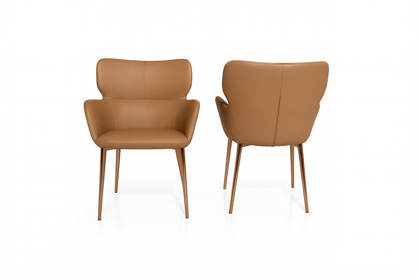 HN69(2) - DINING CHAIR - BLR WH