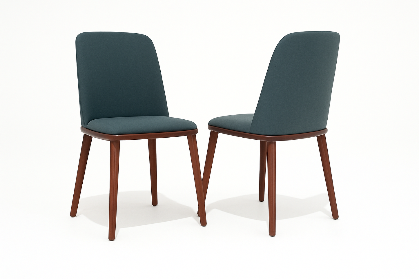 HN80(4) - DINING CHAIRS - BLR WH