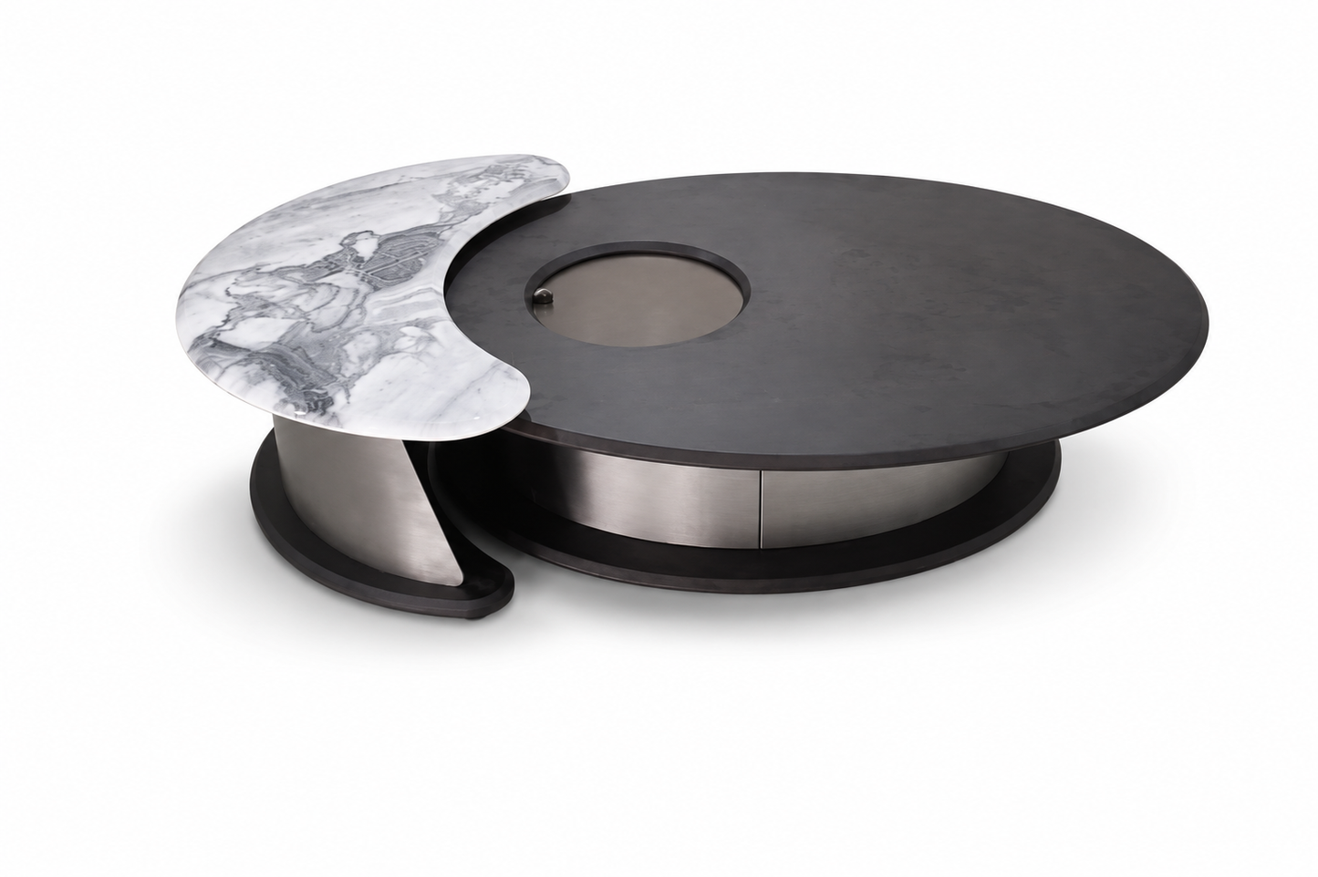 HVM-22003 - COFFEE TABLE - BLR WH