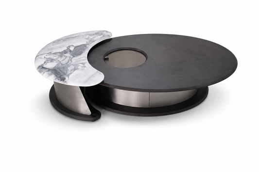 HVM-22003 - COFFEE TABLE - BLR WH