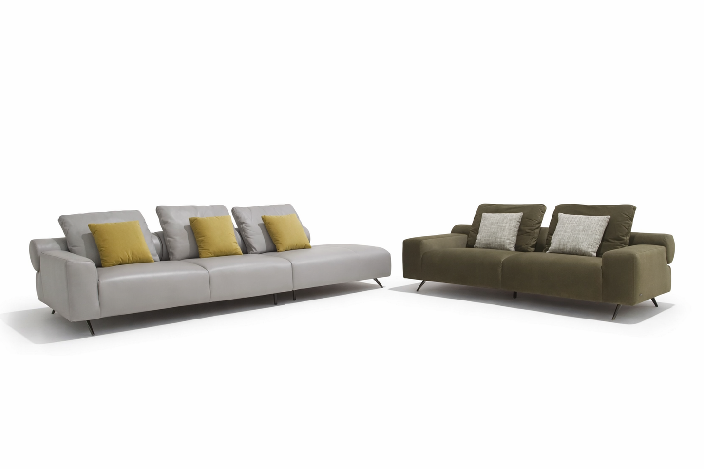 KF.153 - 3 SEATER+CHAISE  - BLR WH