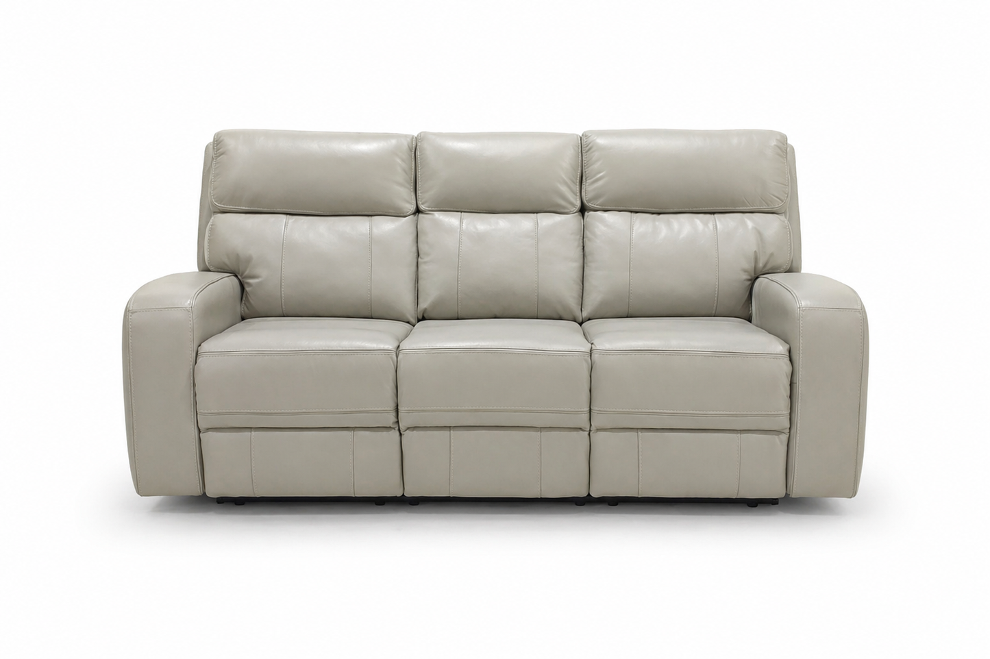 KM.132H(2) - 3 SEATER RECLINER(ELECTRIC) - BLR WH