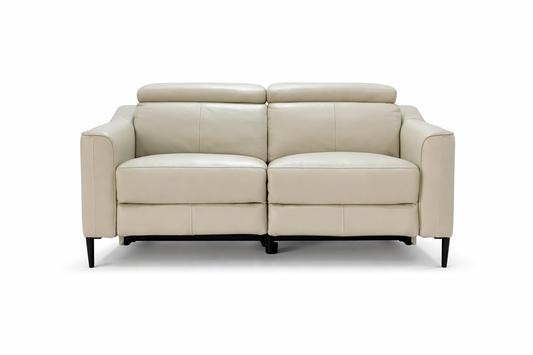 KM.5012 - 2 SEATER RECLINER(ELECTRIC) - BLR WH