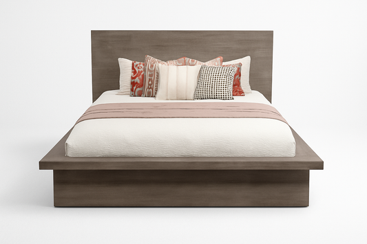 LANGFORD - QUEEN BED - MUM WH