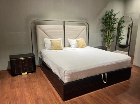 KAVYA - BED+SIDE TABLE - HYD DASH(BESPOKE)