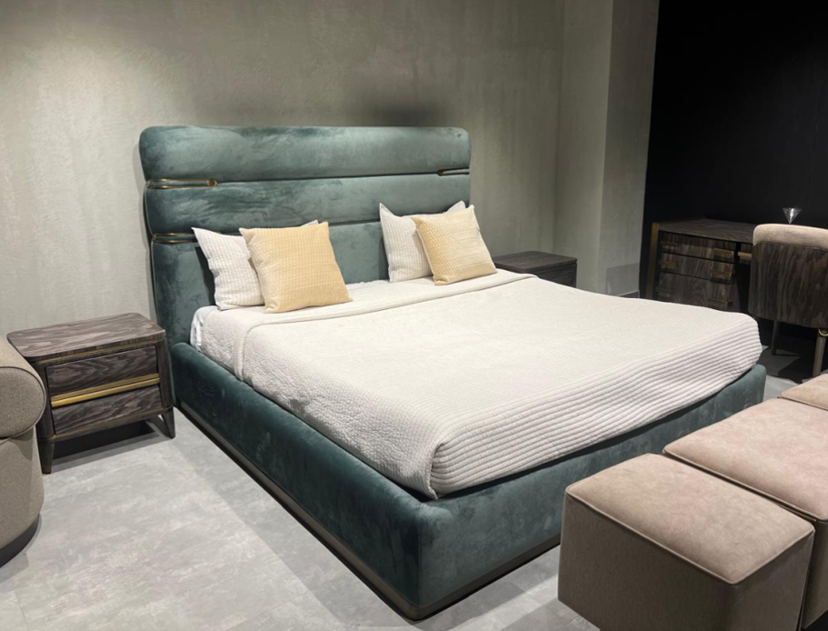 BHAVIN - BED+SIDE TABLE - HYD DASH(BESPOKE)