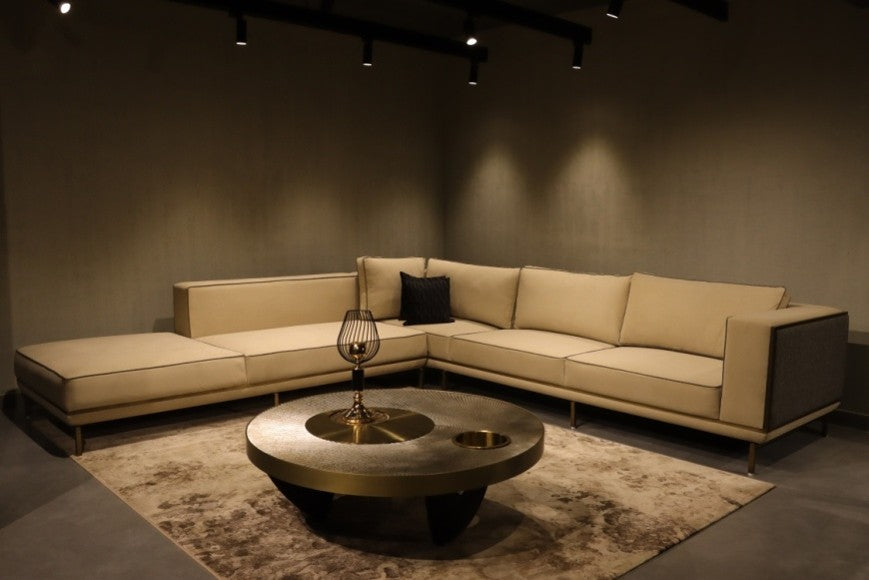 TRIPTH - 4 SEATER+CHAISE - HYD DASH(BESPOKE)