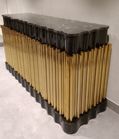 NIRAV PIPE VANITY - CONSOLE - HYD DASH(BESPOKE)