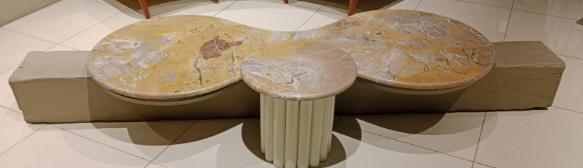 TERSORO SOFIA - SIDE TABLE+COFFEE TABLE - HYD DASH(BESPOKE)