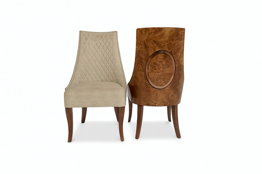RING(7) - DINING CHAIR - BLR WH