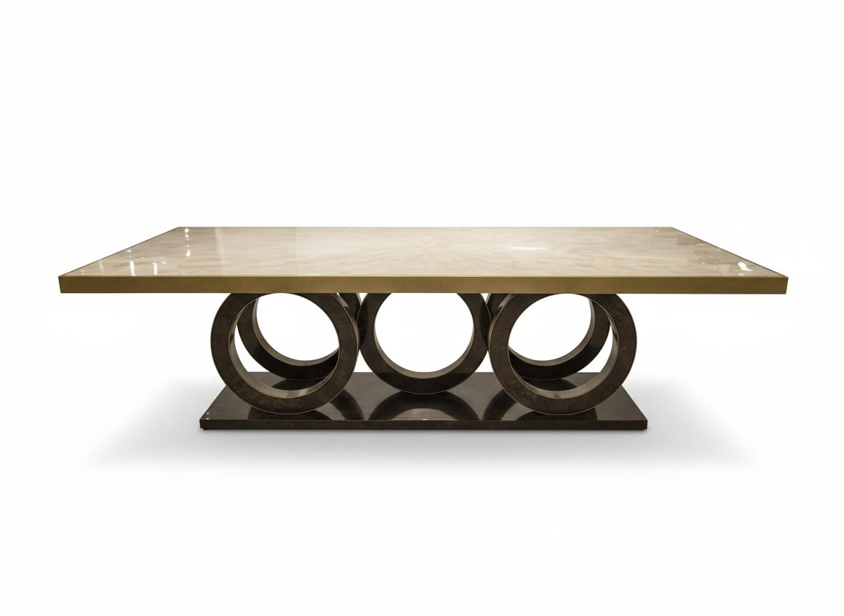 SELENITE - DINING TABLE - OUTLET