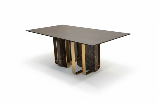 T2002(1) - DINING TABLE - BLR WH