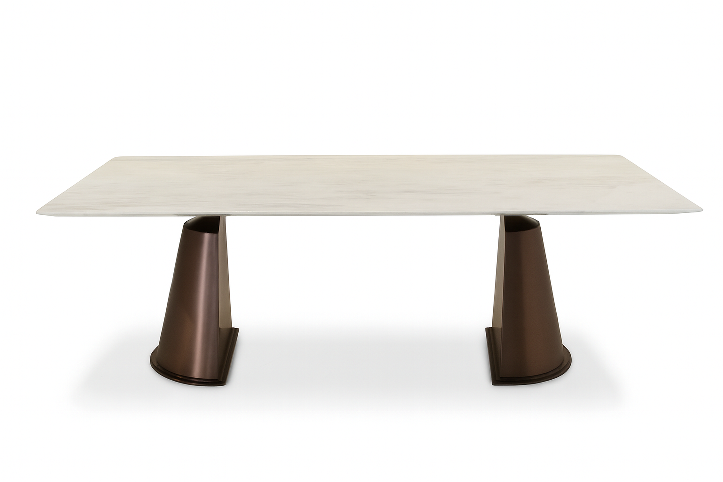 T407 - DINING TABLE - BLR WH