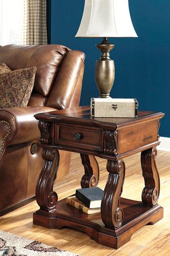 T869-2 - END TABLE - BLR WH