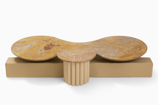 TERSORO SOFIA - SIDE TABLE+COFFEE TABLE - HYD DASH(BESPOKE)