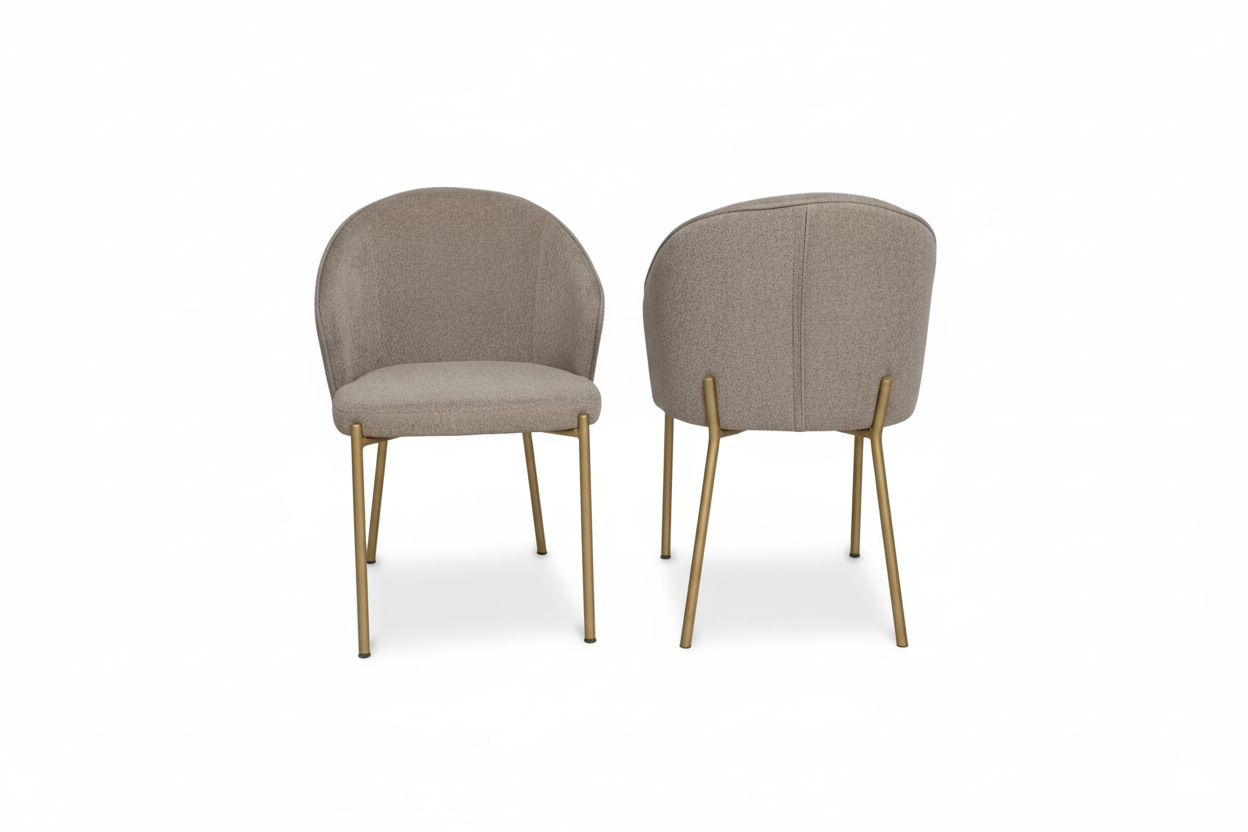 TETRI(4) - DINING CHAIR - BLR WH