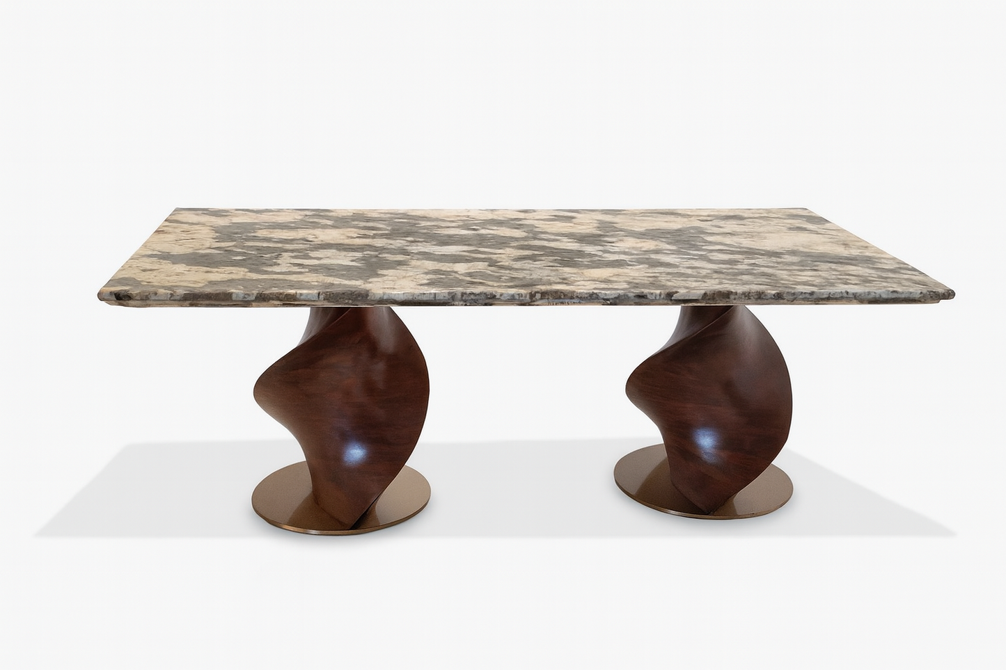 TWISTER(1) - DINING TABLE - BLR WH (S55170 - 18-03-2026 - WASIM BWD - BWDD)