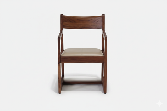 UKON(13) - DINING CHAIR - BLR WH