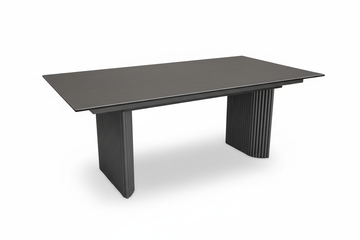 VA8691-GN(8) - DINING TABLE - BLR WH