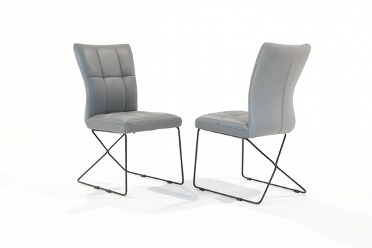 VD6302(13) - DINING CHAIR - BLR WH