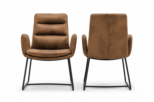 VD6639-1(4) - DINING CHAIR - BLR WH