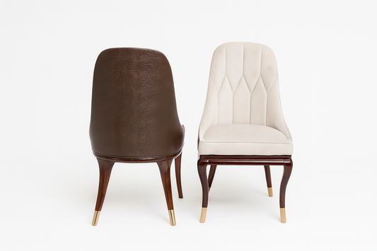 VISIONAIRE(2) - DINING CHAIR - BLR WH