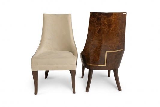 VZ(8) - DINING CHAIR - BLR WH