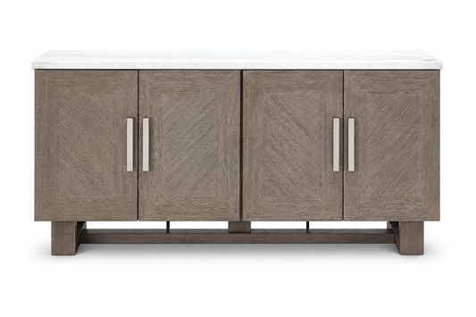 W854-68(9) - TV STAND - BLR WH