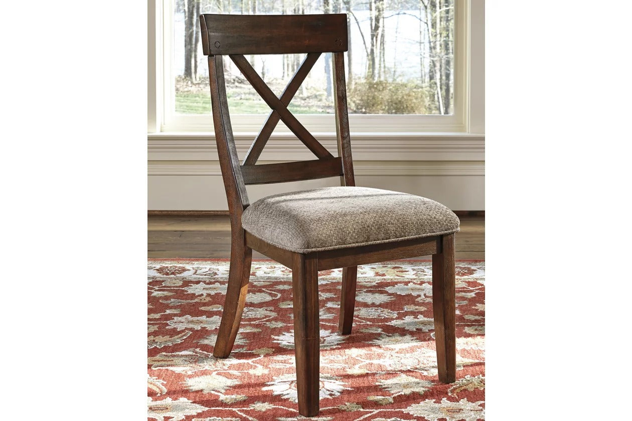 D662-01(45) - DINING CHAIR - BLR WH