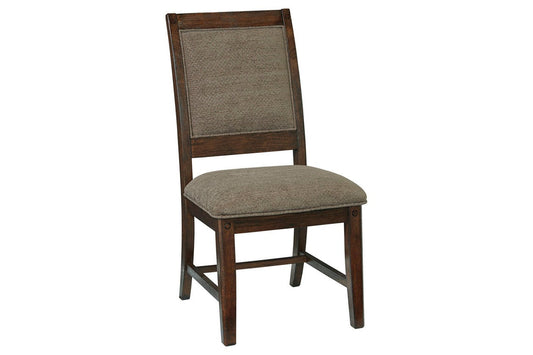 D662-02 - DINING CHAIR - BLR WH