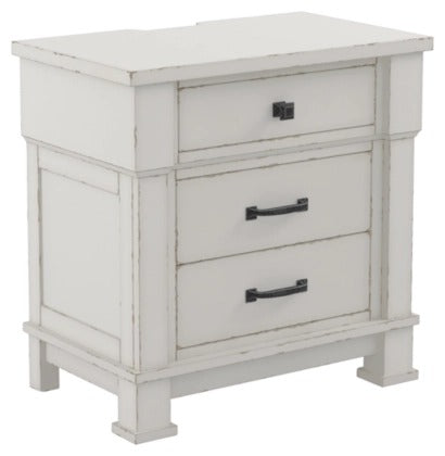 B642-93 - NIGHT STAND - BLR WH