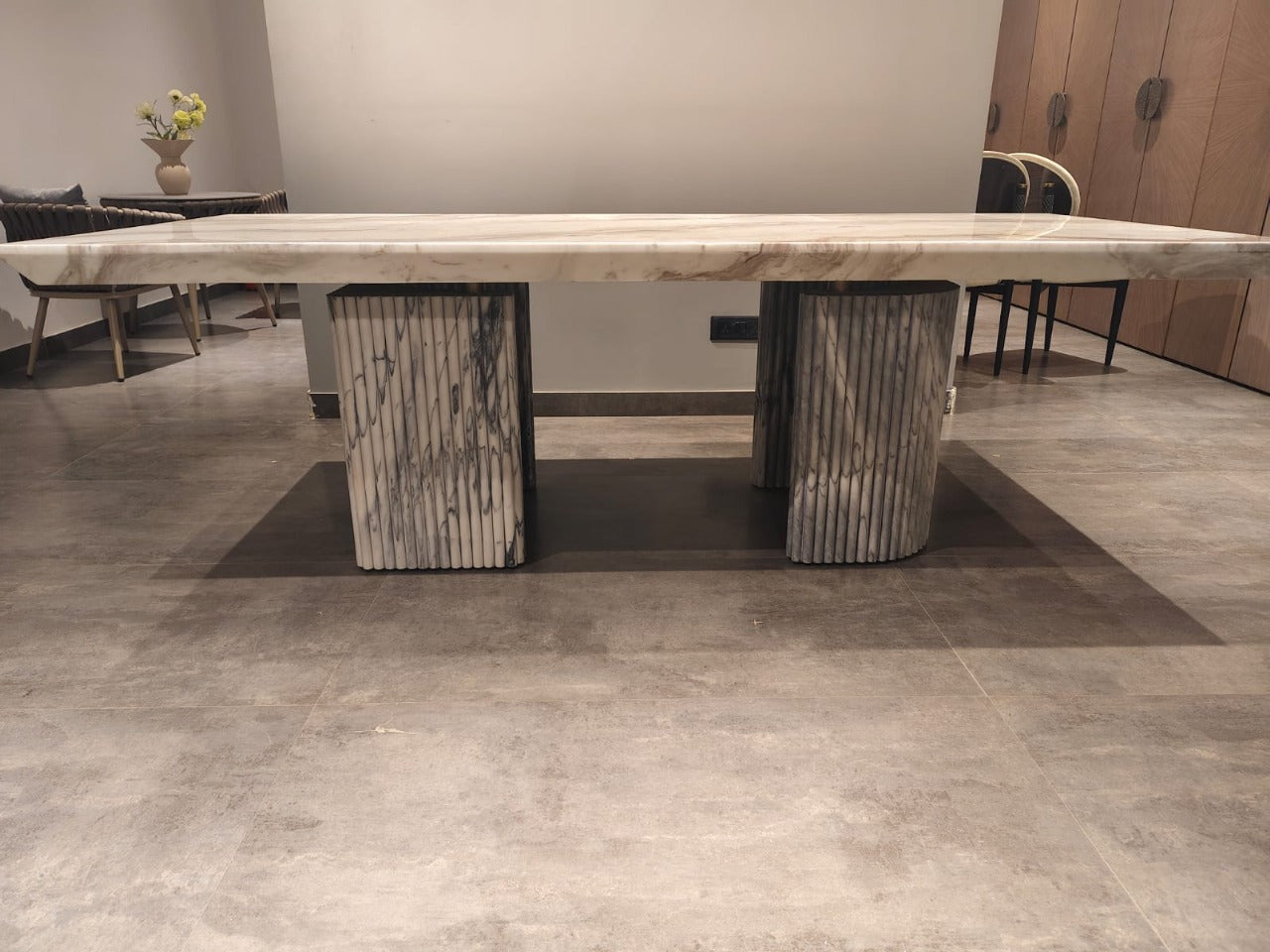 MARBLE - DINING TABLE - NAR DASH(BESPOKE)