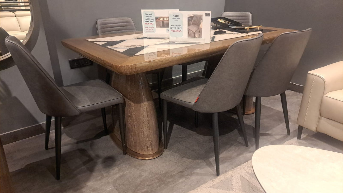 DIVIANA - DINING TABLE - MDP