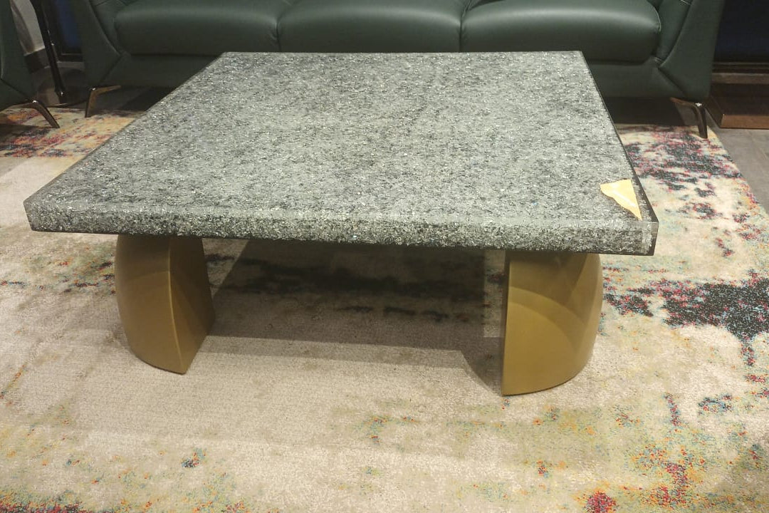 RESIN CRYSTAL - COFFEE TABLE - MDP