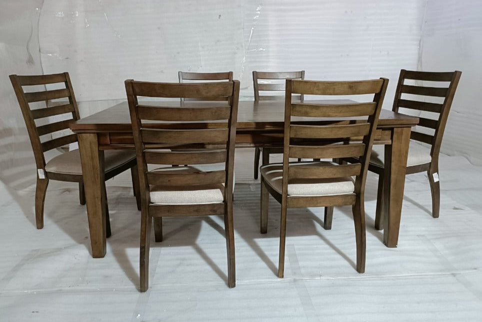 D719-25+01 - DINING SET - BLR WH
