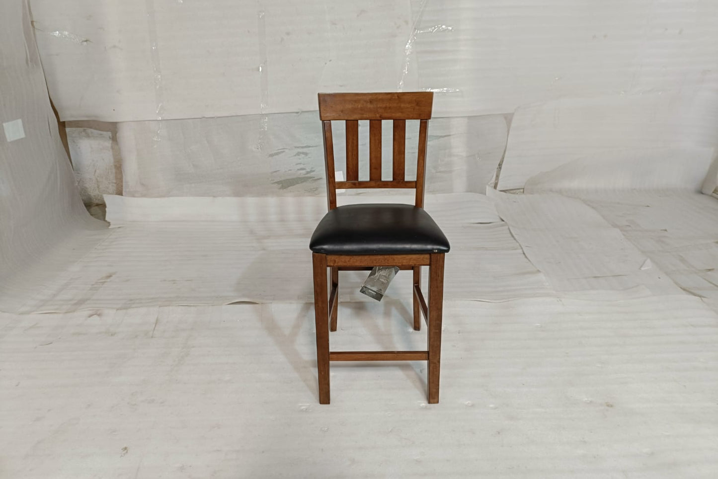 D594-124 - BAR STOOL - BLR WH