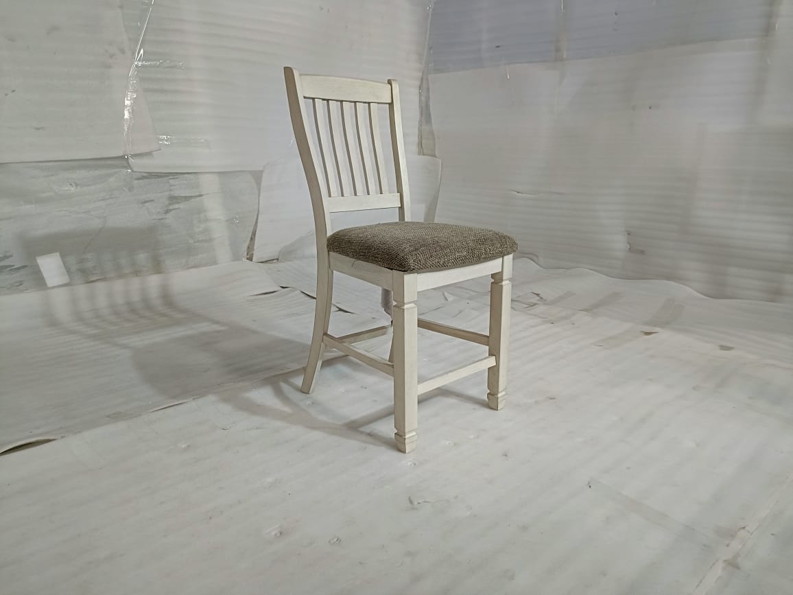 D647-124(1) - BAR STOOL - BLR WH