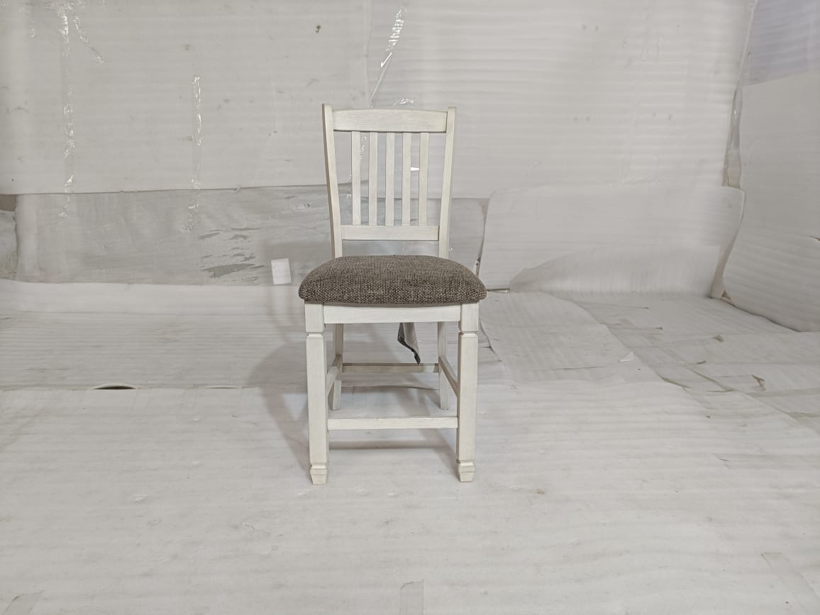 D647-124(1) - BAR STOOL - BLR WH